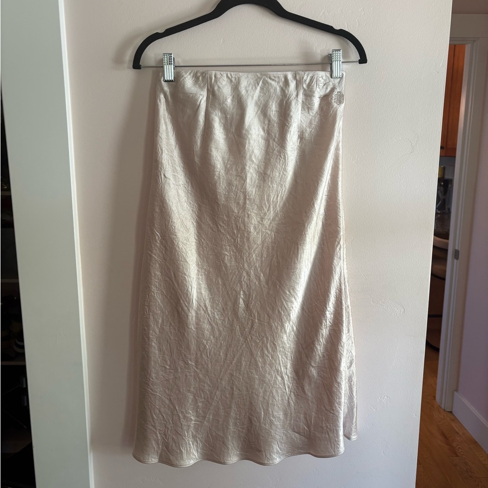 ARITZIA- Babaton- Slip Satin Midi Skirt - 4